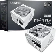 Zasilacze do serwerów - Montech Titan PLA 750W - 80 PLUS & Cybenetics Platinum, modular, PCIe 5.1 - 750 Watt, weiß - miniaturka - grafika 1