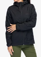 Kurtki damskie - Kurtka ocieplana damska Salomon Mountain Flex Jacket Hood - deep black - miniaturka - grafika 1