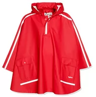Kurtki i płaszcze dla chłopców - Playshoes Płaszcz przeciwdeszczowy dla dzieci unisex z długim plecami, Czerwony, 128 - miniaturka - grafika 1