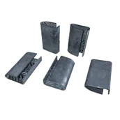 Akcesoria do pakowania - B2B Partner Blaszane zapinki XL do paskowania PP/PE, 13 mm, 1000 szt. 700 010257 - miniaturka - grafika 1