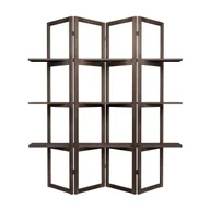 Parawany - Parawan Miron brąz 170x160 cm 4 panele - miniaturka - grafika 1