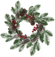 Ozdoby bożonarodzeniowe - Wieniec zimowy - miniaturka - grafika 1
