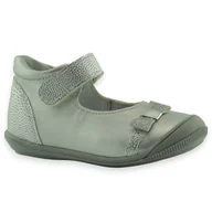 Buty dla dziewczynek - Baleriny dziecięce Kornecki 06068 srebrne - miniaturka - grafika 1