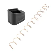 Osprzęt do wiatrówek - Strike Industries - Stopka magazynka EMP do Glock G17 / G22 - 9 mm / .40 - Aluminiowa - Czarna - SI-EMP-AL-G17 - miniaturka - grafika 1