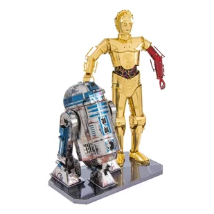 Metal Earth Fascinations model do składania Star Wars R2-D2 & C-3PO Box Set - Modele do sklejania - miniaturka - grafika 1