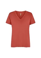 Koszulki i topy damskie - SOYACONCEPT Women's SC-Derby 2 T-shirt damski, czerwony, rozmiar S, czerwony, S - miniaturka - grafika 1
