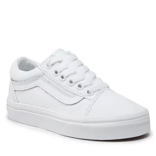 Vans Tenisówki Old Skool VN0A4BUUQLZ1 True White/True White - Trampki damskie - miniaturka - grafika 1