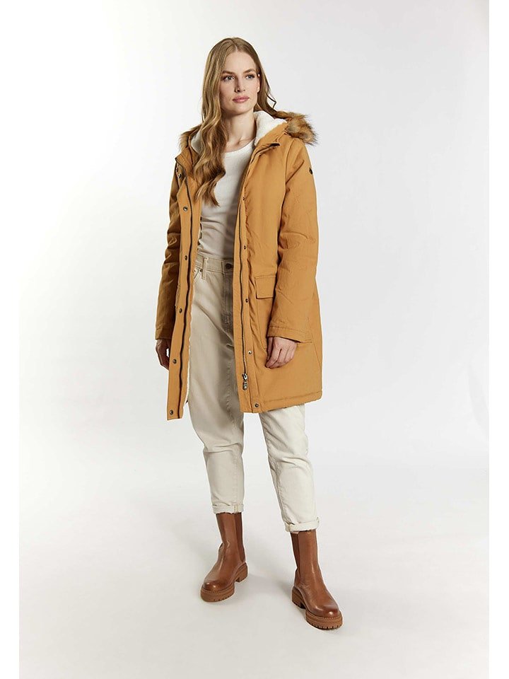 Schmuddelwedda Parka zimowa w kolorze jasnobrązowym