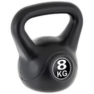 Kettlebell - MAXXIVA Sztanga Kettlebell, czarna, 8 kg - miniaturka - grafika 1