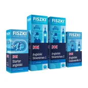 Książki do nauki języka angielskiego - Zestaw Fiszek – Angielski dla początkujących (poziom A1-A2) - miniaturka - grafika 1