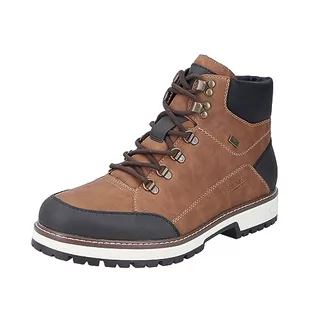 Rieker Męskie buty sznurowane F8302, brązowy, 40 EU - Półbuty męskie - miniaturka - grafika 1