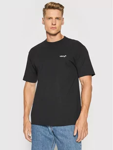 Levi's T-Shirt Red Tab A0637-0001 Czarny Boxy Fit - Koszulki męskie - miniaturka - grafika 1