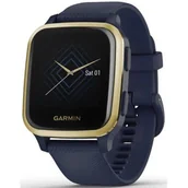 Smartwatch - Garmin Venu Sq Music Granatowo-złoty 010-02426-12 - miniaturka - grafika 1