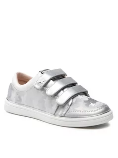 Buty dla dziewczynek - Mayoral Sneakersy 45135 Srebrny - grafika 1