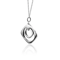 Naszyjniki - Zawieszka nowoczesna stainless steel 77- - Manoki - miniaturka - grafika 1