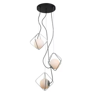 Italux Canto lampa wisząca 3-punktowa PEN-5696-3-BKCR - Lampy sufitowe - miniaturka - grafika 1