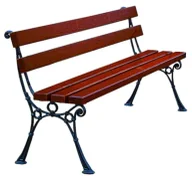 Ławki ogrodowe - Ławka ogrodowa 180cm K6-G07 - miniaturka - grafika 1