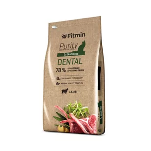 Fitmin Purity Grain Free Dental 1,5 kg - Sucha karma dla kotów - miniaturka - grafika 1