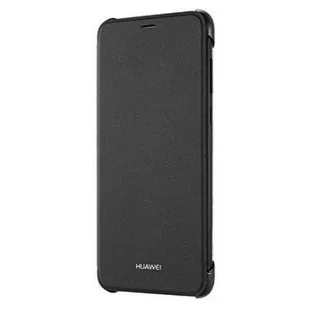 Huawei Flip Cover etui pokrowiec z klapką Huawei P Smart czarny (51992274) - Etui i futerały do telefonów - miniaturka - grafika 1