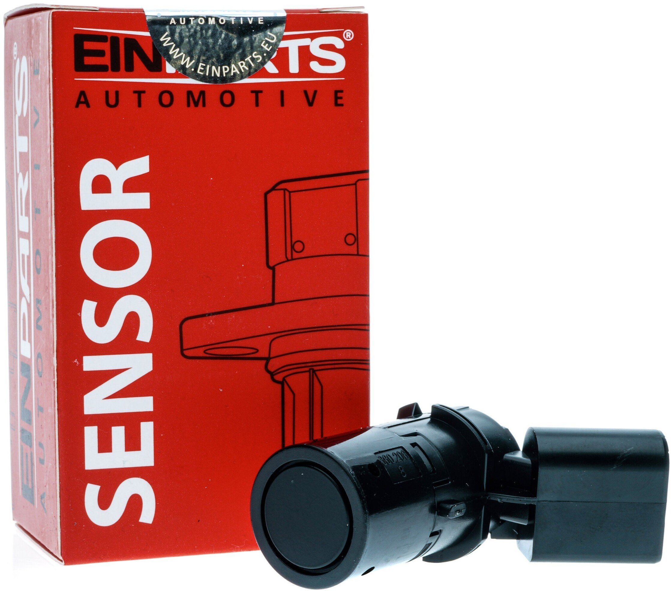 Einparts Automotive EINPARTS AUTOMOTIVE CZUJNIK PARKOWANIA DO AUDI A4 A6 A8 VW MULTIVAN 3 PORTY