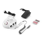 Frezarki do paznokci - SunOne Frezarka DM-998 40W do hybrydy+ frezy Biała - miniaturka - grafika 1