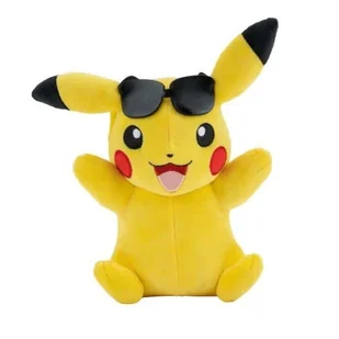 Pokemon Maskotka PIKACHU W OKULARACH PRZECIWSŁONECZNYCH 20 cm PKW3096 - Maskotki i pluszaki - miniaturka - grafika 1