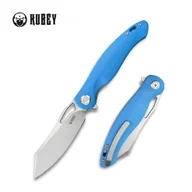 Noże - Nóż składany Kubey Drake Blue G10, Beadblasted AUS-10 by Maksim Tkachuk (KU239D) - miniaturka - grafika 1