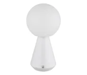 Lampy ogrodowe - Globo 21029W - LED Ściemnialna akumulatorowa dotykowa lampa stołowa SORA 1,5W/5V 1800 mAh biała - miniaturka - grafika 1