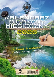 Pan Kalendarzyk, kalendarz 2025 biurkowy pionowy miesięczny ze zdjęciem kba5 mz - Kalendarze - miniaturka - grafika 1