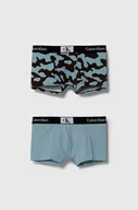 Majtki dla dzieci - Calvin Klein Underwear bokserki dziecięce 2-pack kolor niebieski - miniaturka - grafika 1