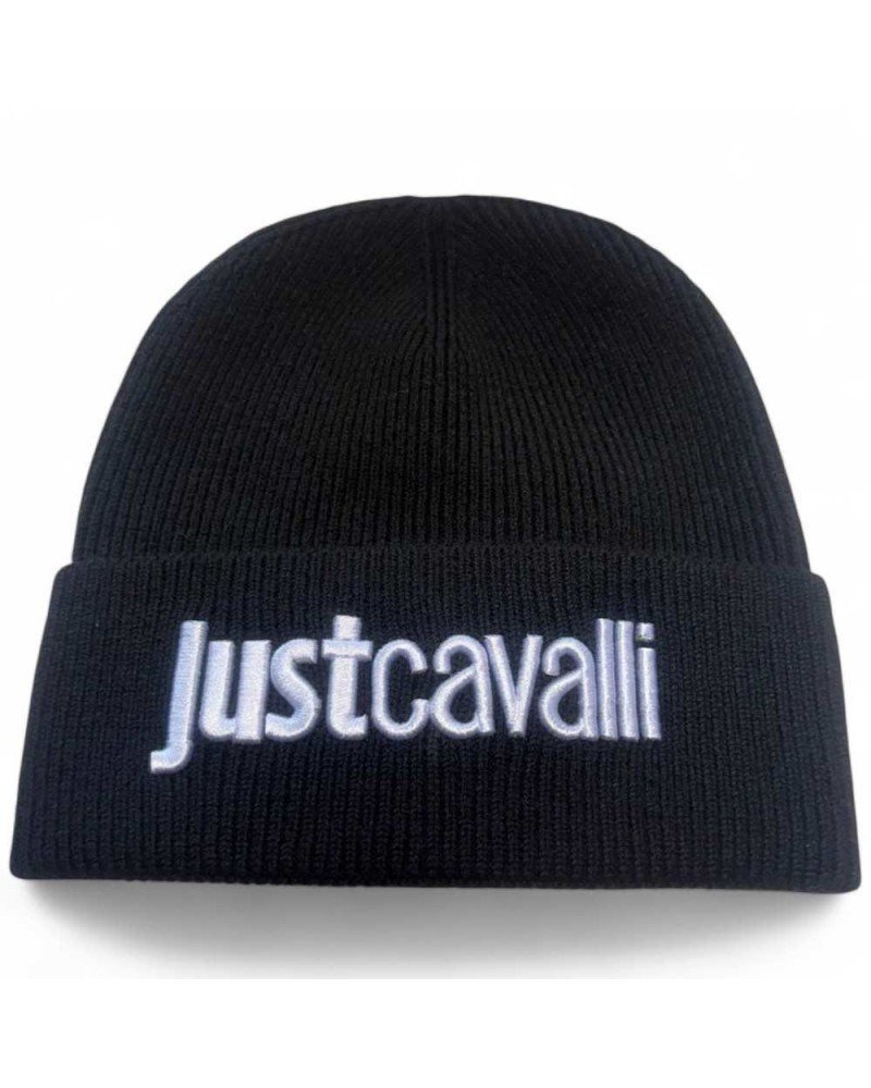 Czapka męska just cavalli Cappello Cappello 79QAZK01ZG239L01 czarny