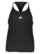 Koszulki sportowe damskie - adidas Top sportowy w kolorze czarnym - miniaturka - grafika 1