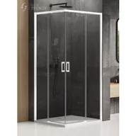 Kabiny prysznicowe - New Trendy D-0394A/D-0403A KABINA PRIME WHITE PROSTOKĄTNA U 70x110x200 CZYSTE 6mm ACTIVE SHIELD - miniaturka - grafika 1