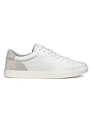 Trampki męskie - Geox Skórzane sneakersy "Avola" w kolorze biało-szarym - miniaturka - grafika 1