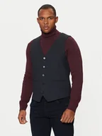 Garnitury - Tom Tailor Kamizelka garniturowa 1044114 Granatowy Slim Fit - miniaturka - grafika 1