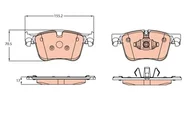 Tarcze hamulcowe - TRW KFZ Ausruestung GmbH) KFZ Ausruestung GmbH) GDB2193 GDB2193 - miniaturka - grafika 1