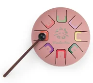 Instrumenty muzyczne dla dzieci - Moulin Roty Bębenek językowy różowy Apres La Pluie 3+ - miniaturka - grafika 1