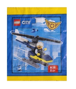 LEGO City Zestaw - Policeman with Helicopter 952402 polybag klocki - Klocki LEGO City Zestaw - Policeman with Helicopter 952402 polybag klocki - Klocki - miniaturka - grafika 1