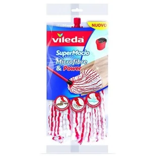 Vileda Super Mocio String Power 100% Premium Refill (157919) - Miotły, szufle, mopy - miniaturka - grafika 1