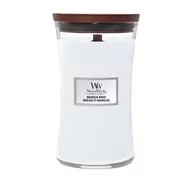 Świece - WOODWICK LARGE JAR CANDLE ŚWIECA ZAPACHOWA MAGNOLIA BIRCH 610G - miniaturka - grafika 1