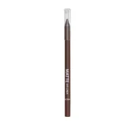 Kredki do oczu - GOSH - Matte Eye Liner - Wodoodporna matowa kredka do oczu - 1,2 g - 015 MAHOGANY - miniaturka - grafika 1