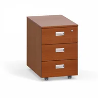 Szafki biurowe - B2B Partner Kontener na teczki wiszące PRIMO Classic, 3 szuflady, czereśnia 519855 - miniaturka - grafika 1