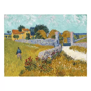 Reprodukcja obrazu Vincenta van Gogha – Farmhouse in Provence, 40x30 cm - Obrazy i zdjęcia na płótnie - miniaturka - grafika 1