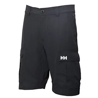 Spodnie męskie - Helly Hansen męska koszula fraser Short Sleeve koszulka, czarny 54154 - grafika 1