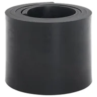 Zamiatarki - vidaXL Gumowa krawędź do pługa śnieżnego czarna 200x15x1 cm - miniaturka - grafika 1