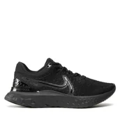Lekkoatletyka - Buty do biegania Nike React Infinity Run Fk 3 DH5392 005 Czarny - miniaturka - grafika 1