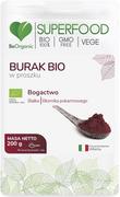 Suplementy naturalne - MedicaLine Burak Bio w proszku 66 porcji 200g BeOrganic 5903242581311 - miniaturka - grafika 1