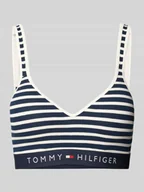 Biustonosze - Biustonosz typu bralette push up z mieszanki bawełny - miniaturka - grafika 1