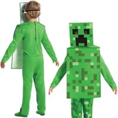 Stroje karnawałowe - Kostium Minecraft Strój karnawałowy Creeper 137-149 cm 10-12L - miniaturka - grafika 1