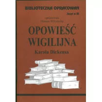 Biblios Opowieść wigilijna Charlesa Dickensa - zeszyt 85 - Danuta Wilczycka - Lektury szkoła podstawowa - miniaturka - grafika 1